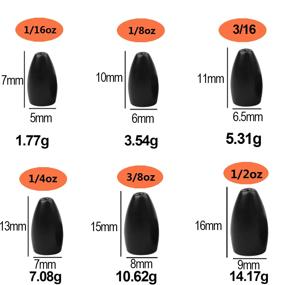 Baja Tungsten Memancing Bobot  - Fishing Lure Jig ulasan dan harga