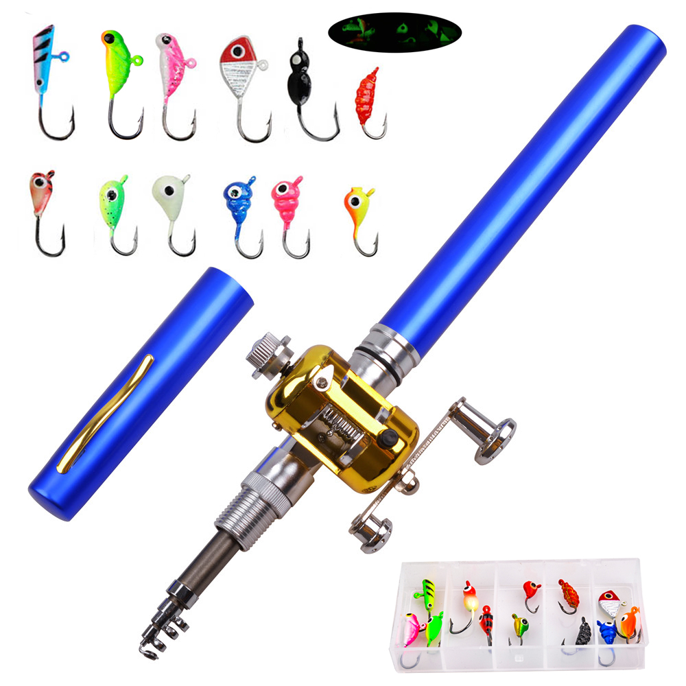 Joran pancing es Mini, tongkat - Fishing Lure Jig ulasan dan harga