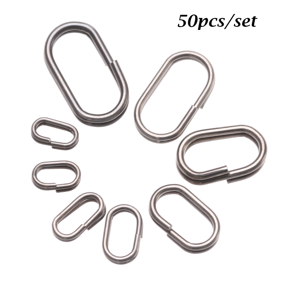 50 Buah/Lot 8/10/13/15/17/19Mm - Fishing Lure Accessories ulasan dan harga